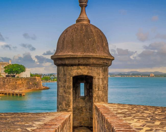 Puerta De San Juan Puerto Rico New Painting By Numberss.png
