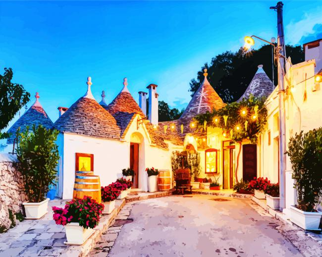 Puglia Trulli Houses Paint By Numbers.png