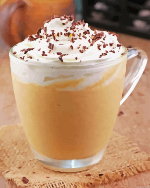 Pumpkin White Hot Chocolate Fall Drink Painting By Numberss.png