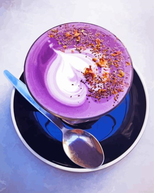 Purple Coffee Painting By Numberss.png