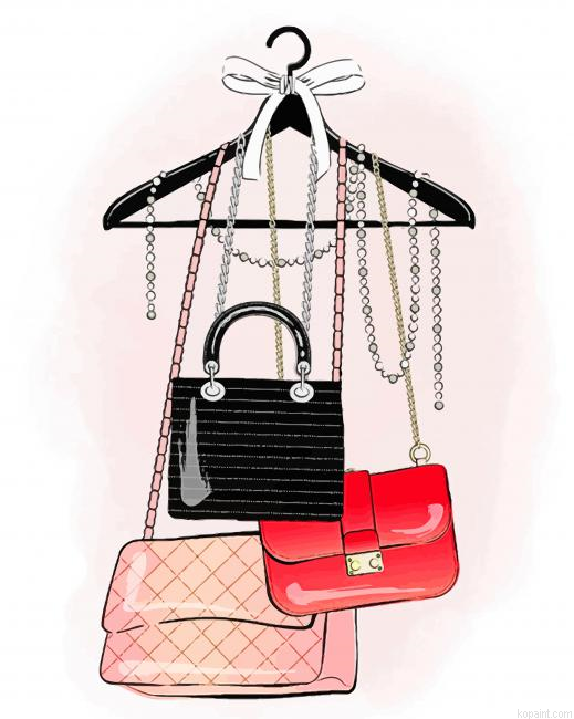 Purses Art Painting By Numberss.png