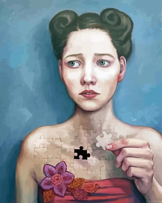 Puzzle Lady Painting By Numberss.png