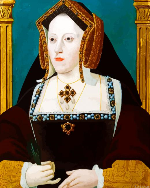 Queen Catherine Of Aragon Painting By Numberss.png