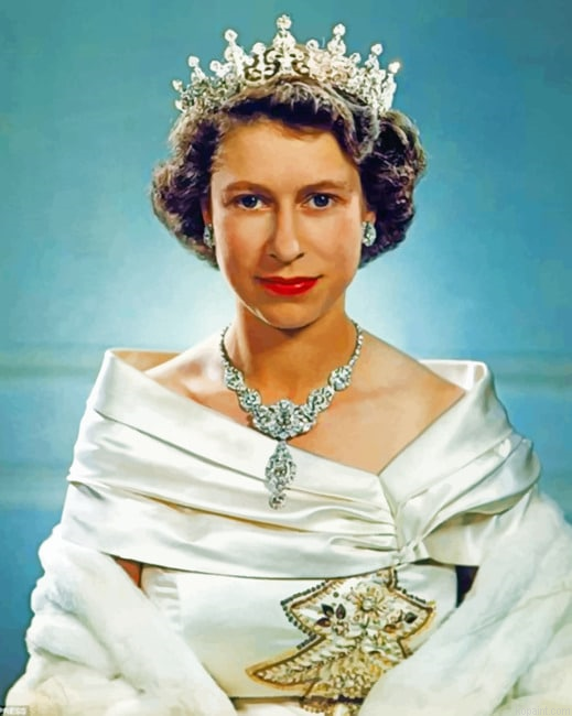 Queen Elizabeth Women Painting By Numberss.png