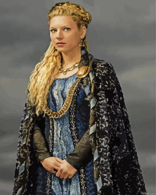 Queen Lagertha Painting By Numberss.png