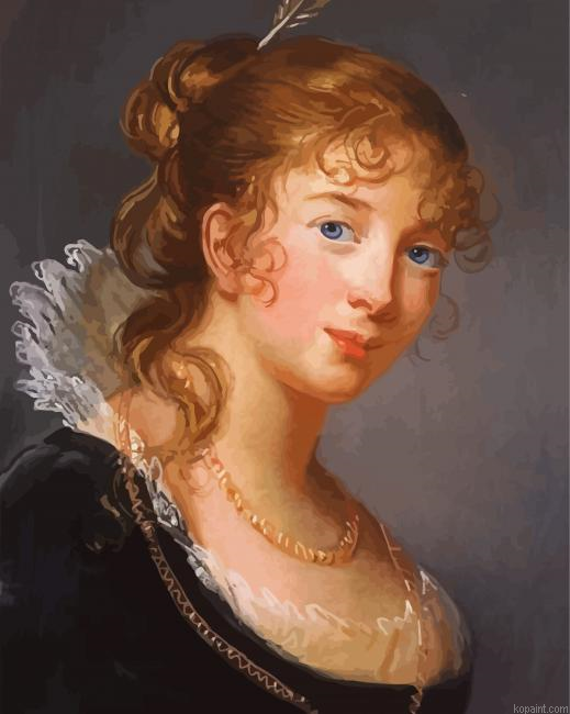 Queen Louise Of Mecklenburg Strelitz Art Painting By Numberss.png
