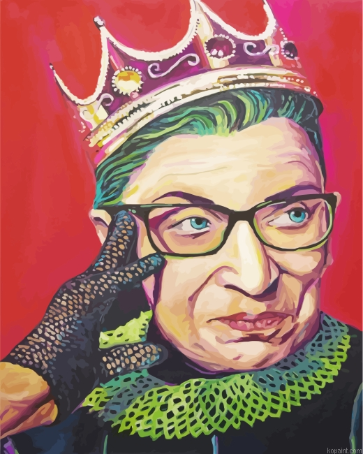 Queen Ruth Bader Painting By Numberss.png