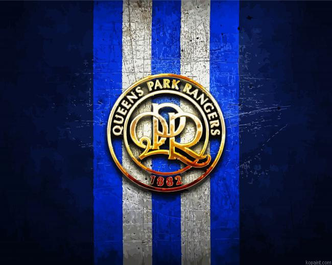 Queens Park Rangers Football Logo Painting By Numberss.png