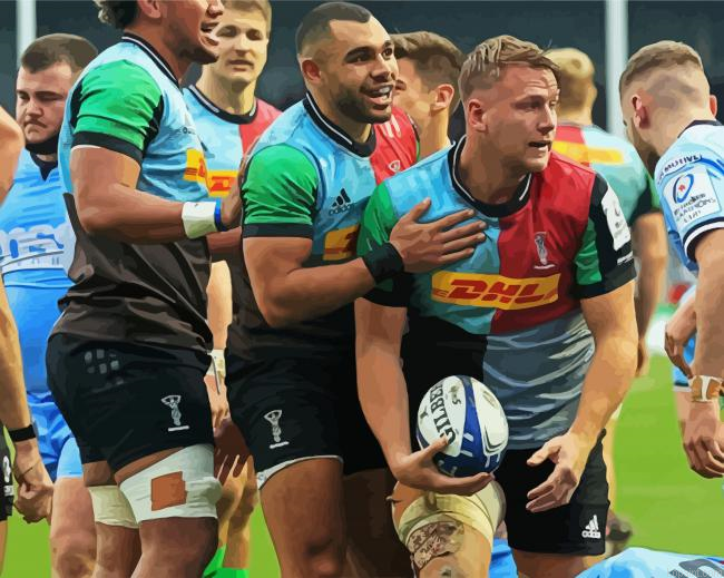 Quins Team Sport Painting By Numberss.png