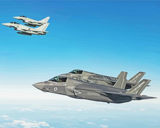 Raf Planes Painting By Numberss.png