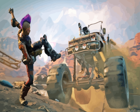Rage 2 Video Game Painting By Numberss.png