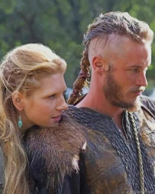 Ragnar And Lagertha Vikings Painting By Numberss.png