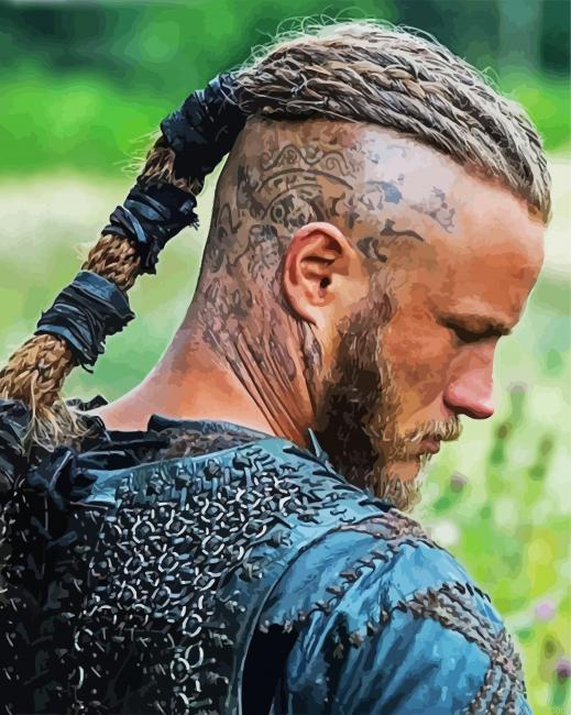 Ragnar Lothbrok Vikings Paint By Numbers