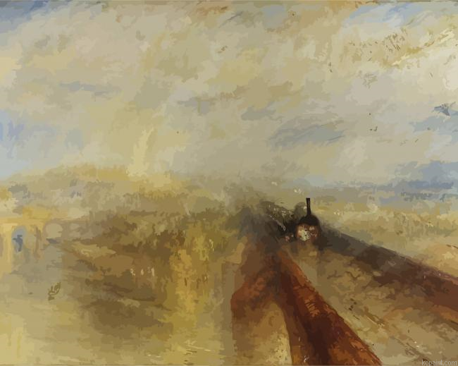 Rain Steam And Speed The Great Western Railway Painting By Numberss.png