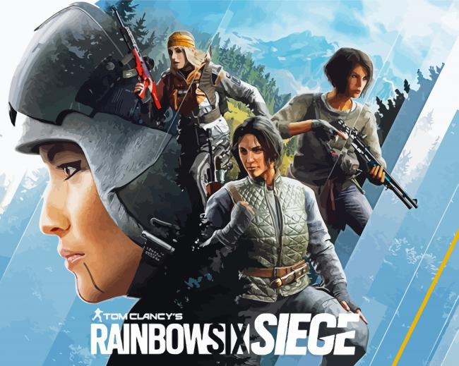 Rainbow Six Siege Game Paint By Numbers