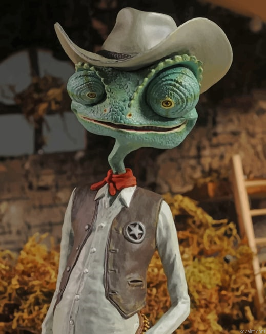Rango Cowboy New Painting By Numberss.png