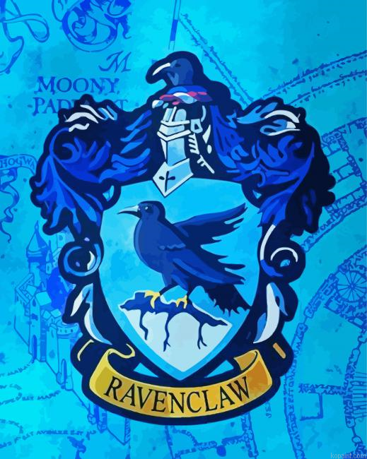 Ravenclaw Harry Potter Painting By Numberss.png