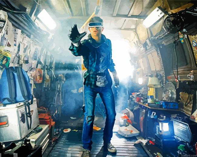Ready Player One Movie Actor Painting By Numberss.png