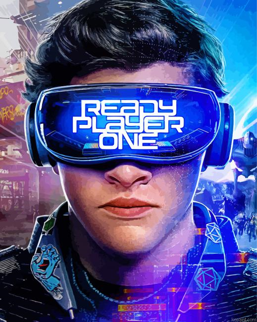 Ready Player One Movie Painting By Numberss.png