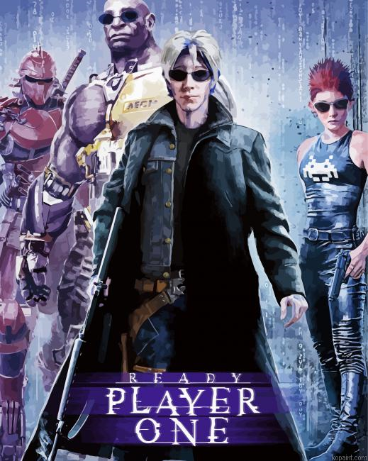 Ready Player One Poster Painting By Numberss.png
