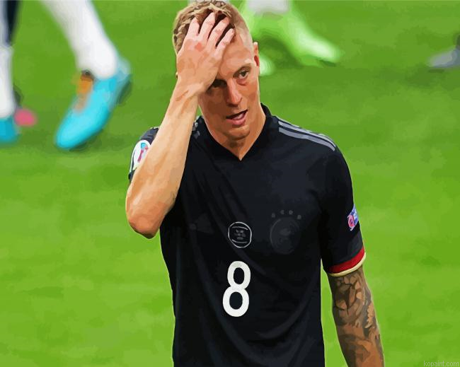 Real Madrid Toni Kroos Painting By Numberss.png