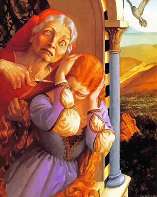 Real Rapunzel Painting By Numberss.png