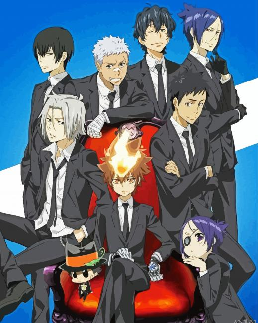Reborn Manga Anime Painting By Numberss.png