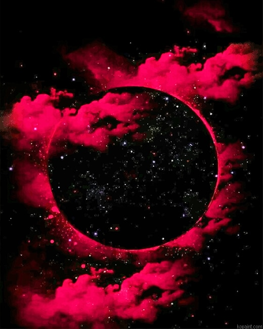 Red And Black Galaxy New Painting By Numberss.png