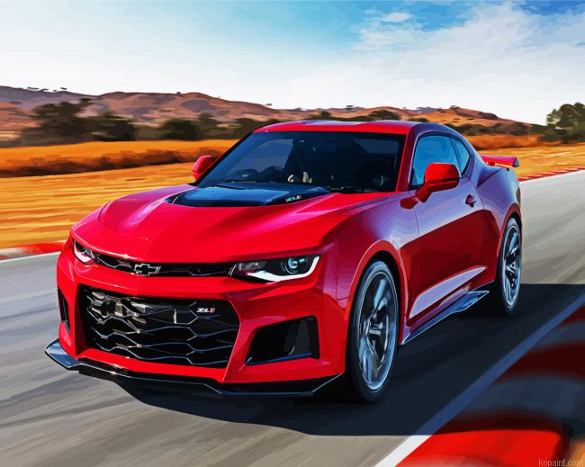 Red Chevrolet Painting By Numberss.png