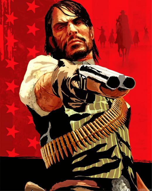 Red Dead Redemption Game Painting By Numberss.png
