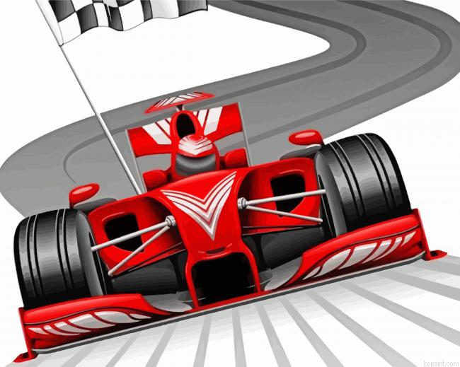 Red F1 Painting By Numberss.png
