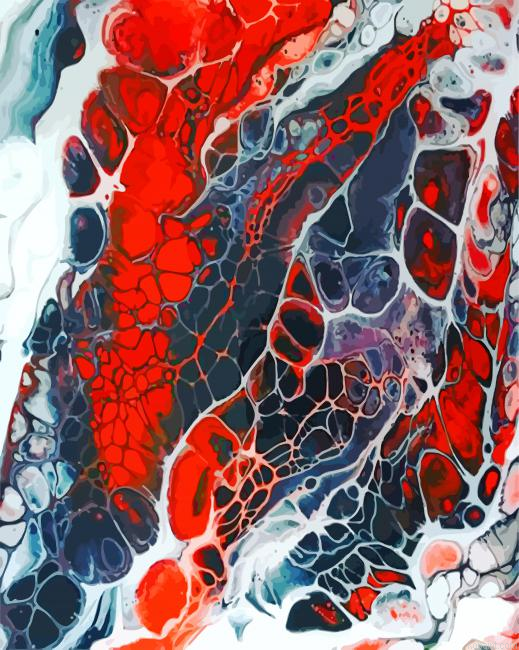 Red Geode Art Painting By Numberss.png