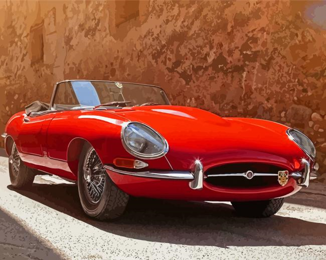 Red Jaguar Type1 Painting By Numberss.png
