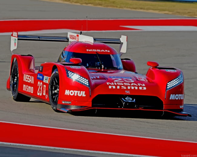 Red Nissan Tuning 2015 Painting By Numberss.png
