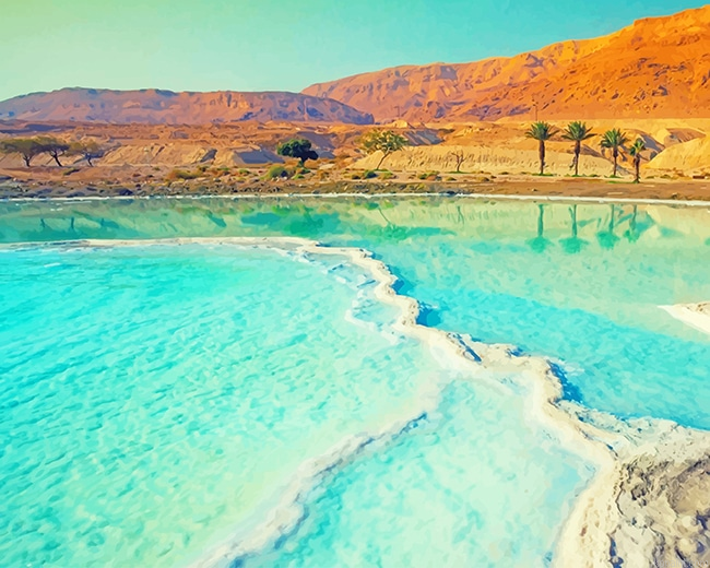 Red Sea In Israel New Painting By Numberss.png