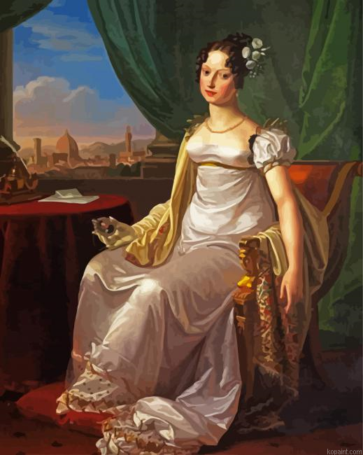 Regency Woman Paint By Numbers