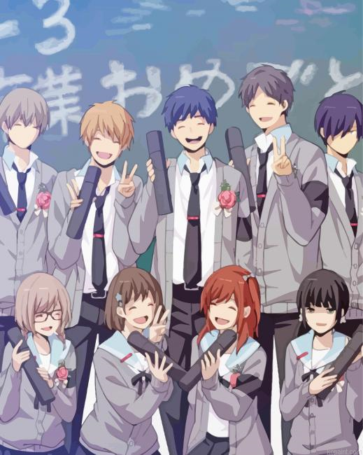 Relife Manga Serie Painting By Numberss.png