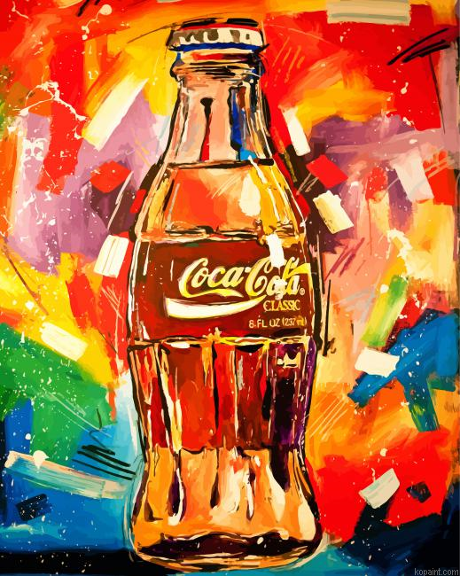Retro Coca Cola Painting By Numberss.png