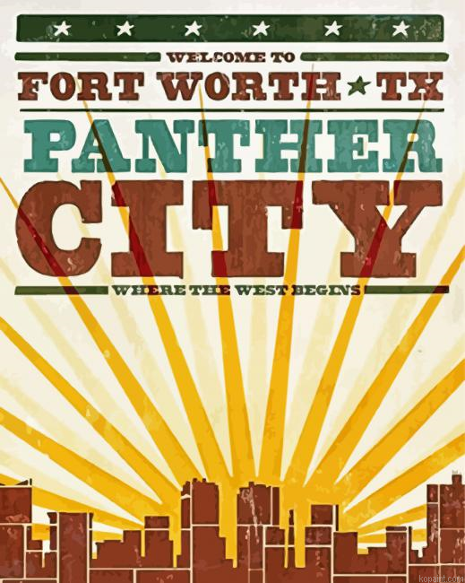 Retro Fort Worth Painting By Numberss.png