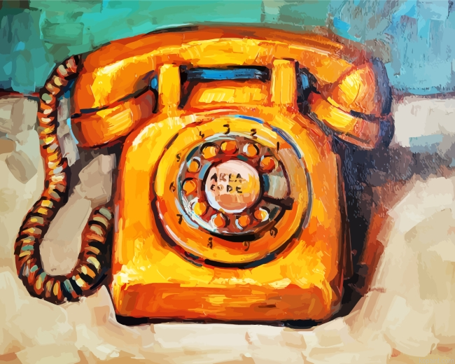 Retro Phone Painting By Numberss.png