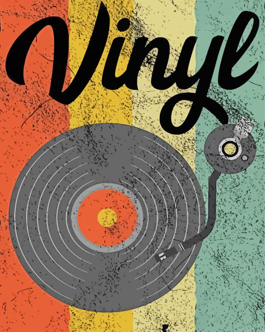 Retro Vinyl Record Painting By Numberss.png