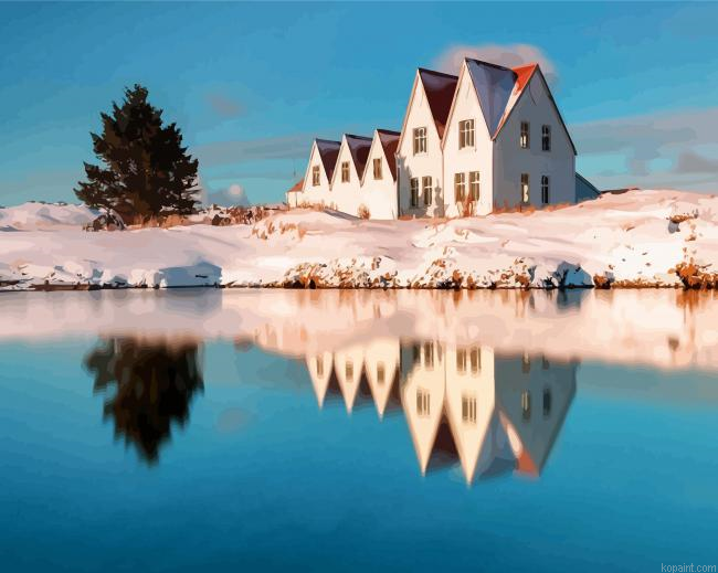 Reykjavik In Iceland Paint By Numbers