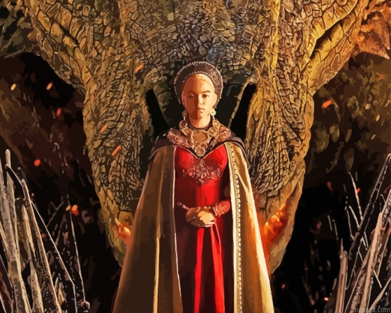 Rhaenyra Targaryen Princess Painting By Numberss.png