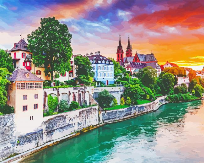 Rhine River Painting By Numberss.png