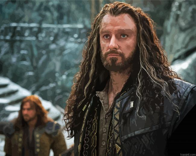 Richard Armitage In Lord Of The Rings Painting By Numberss.png