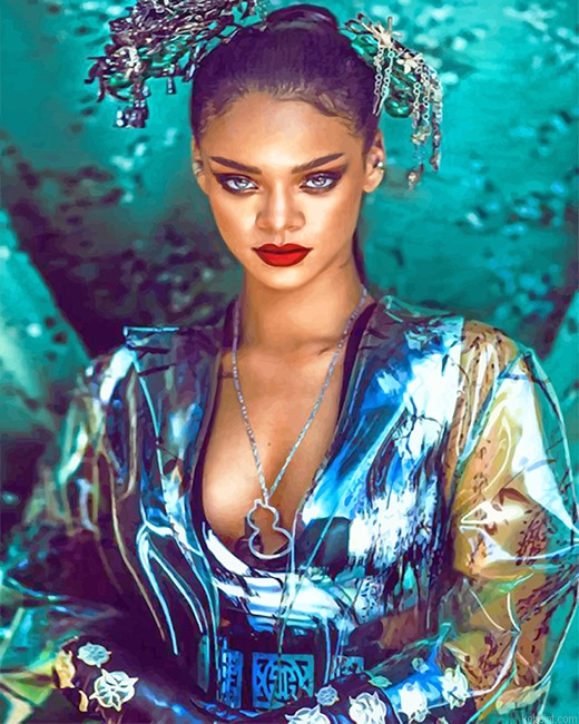 Rihanna China Harpers Bazaar Shoot New Painting By Numberss.png