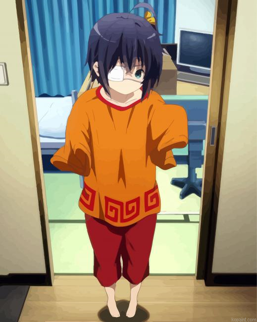 Rikka Character Chuunibyou Demo Koi Ga Shitai Paint By Numbers