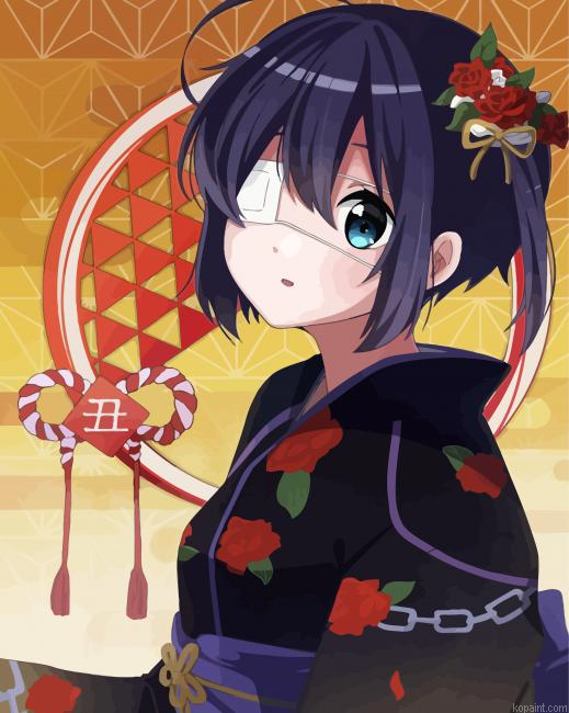 Rikka Takanashi Art Paint By Numbers.png