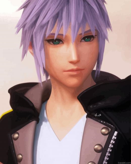 Riku Anime Paint By Numbers