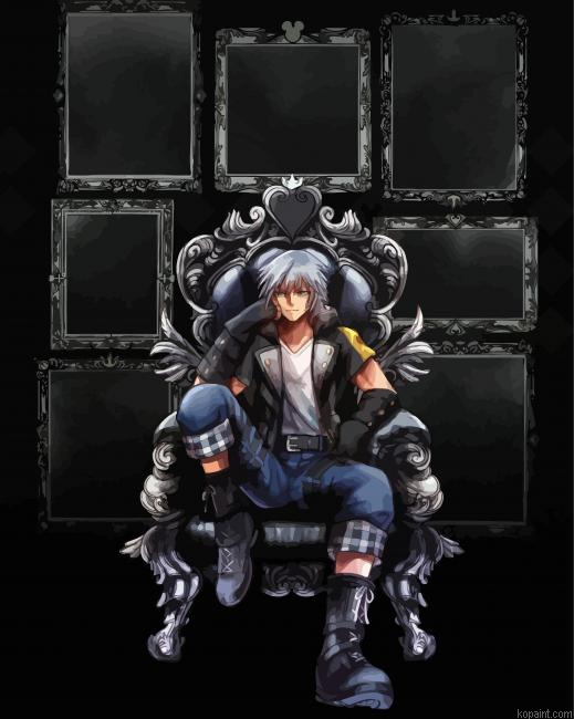 Riku Game Character Art Paint By Numbers.png